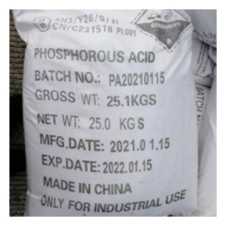  Hot Sale high quality phosphorous acid in food Industry Trade in pesticide phosphite